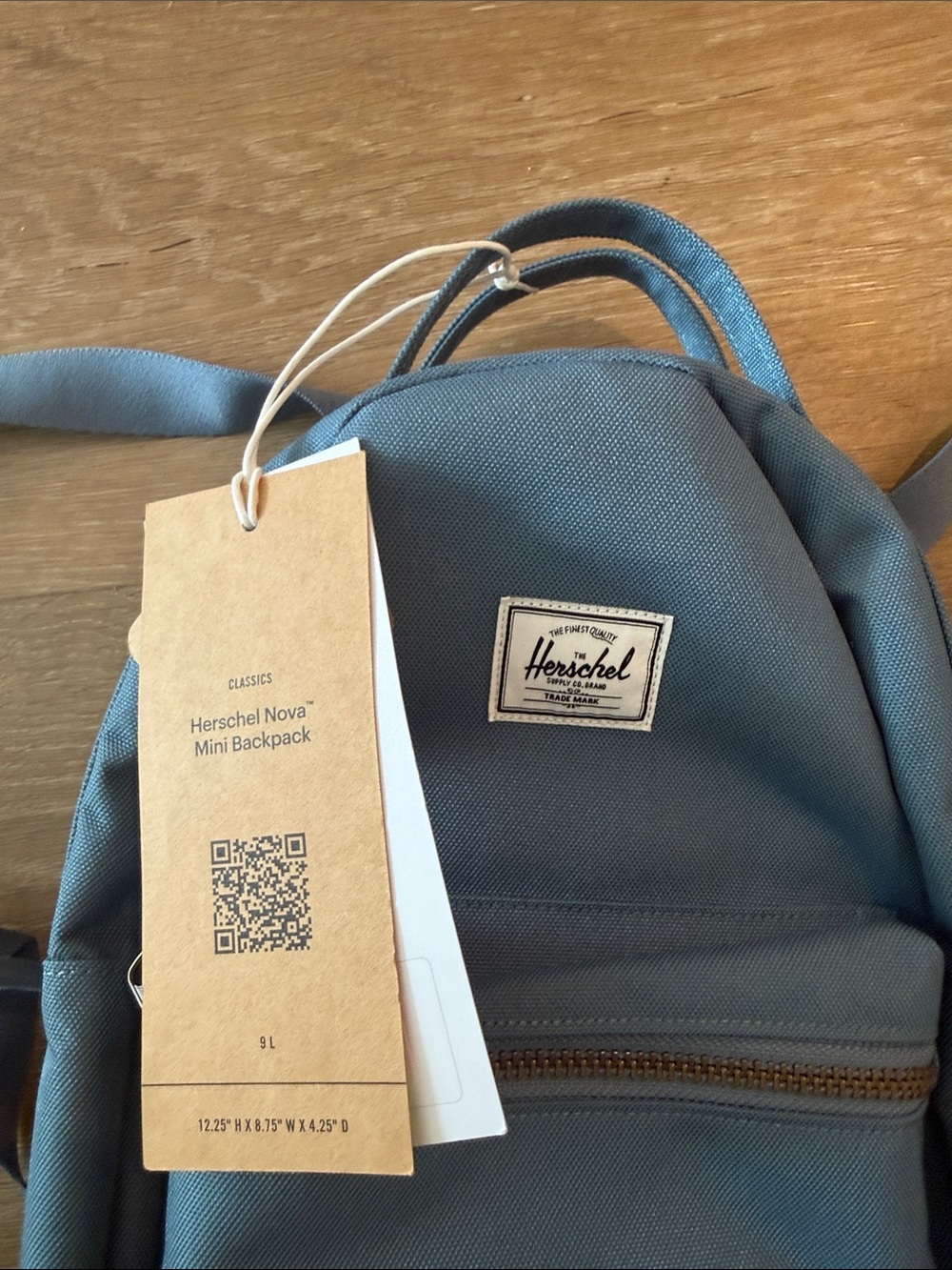 Herschel Supply Company Nova Mini  Backpack in Slate Blue - Picture 2 of 4